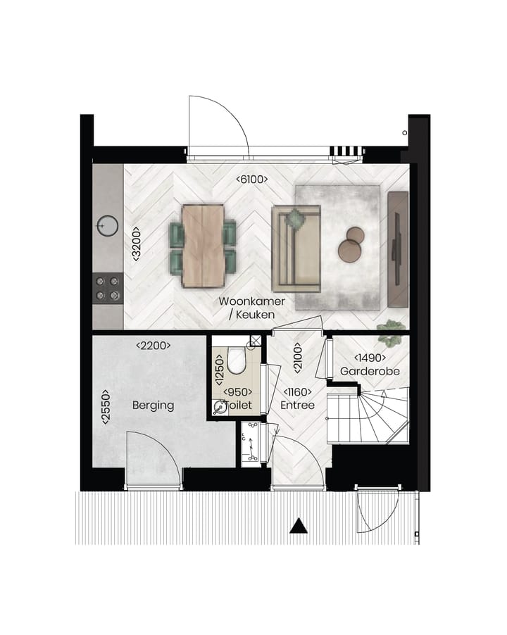 Foto 8 van Nieuw Tervoort Hoeve - Tussenwoning (Bouwnr. F.06)