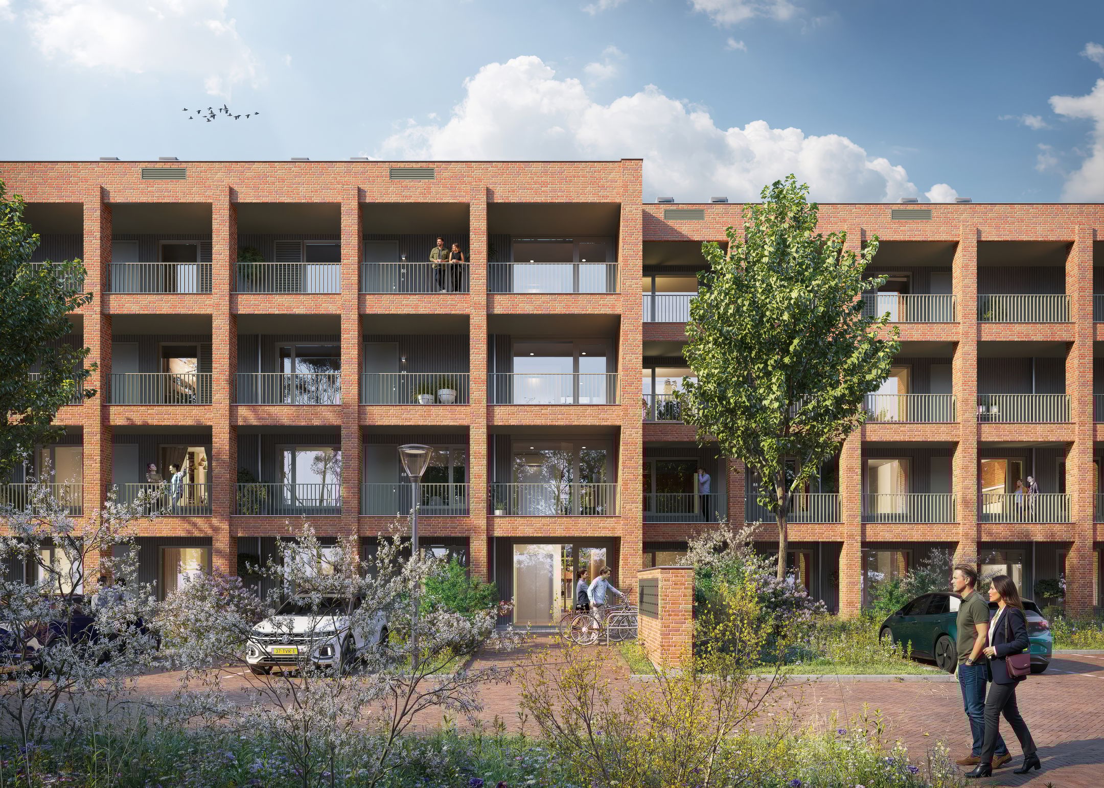 Nieuw Tervoort Veste - Tussenappartement (Bouwnr. J.33), Bavel (Gem. Breda), 4854NA, Noord-Brabant, Nederland  