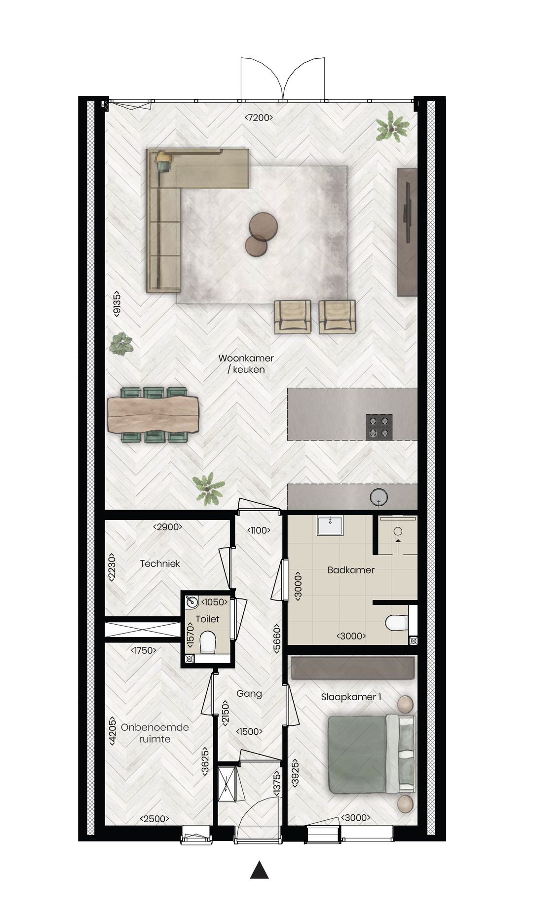 Foto 7 van Nieuw Tervoort Veste - Hoekappartement (Bouwnr. K.04)