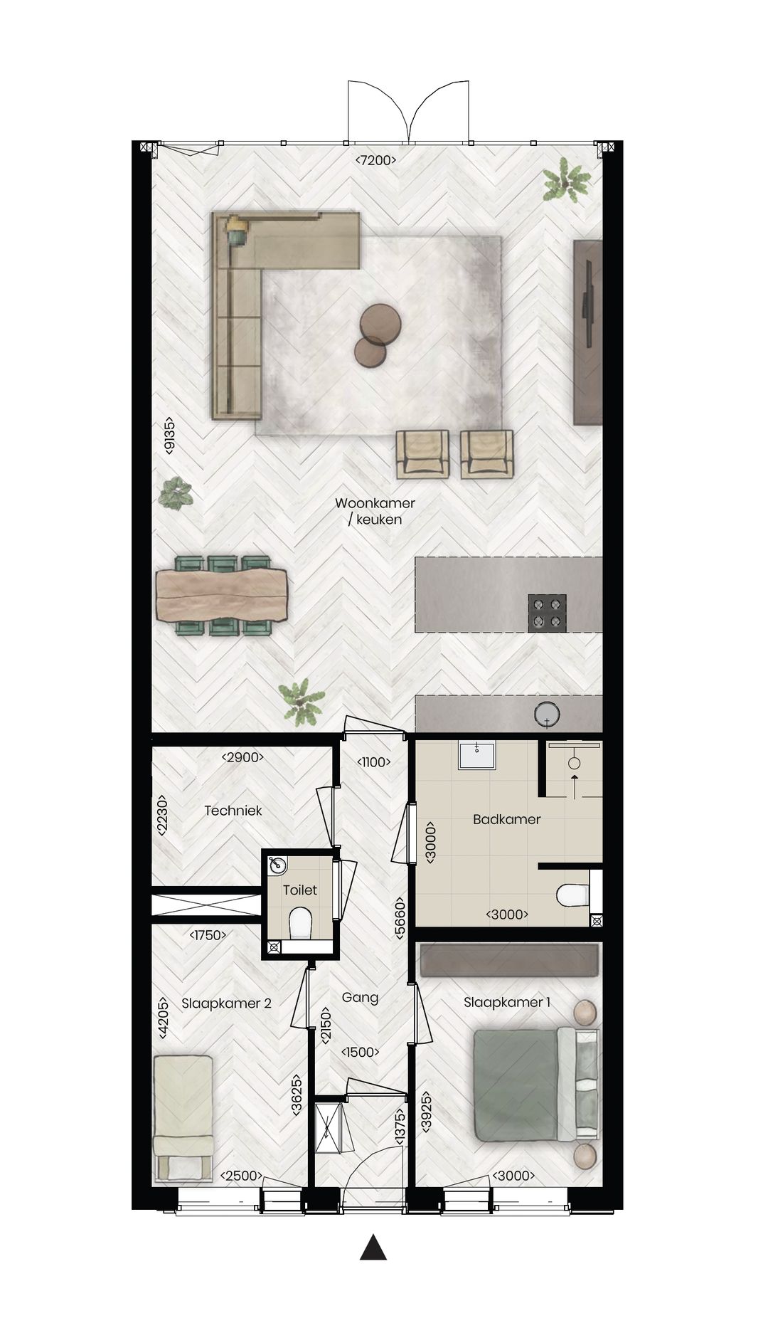 Foto 7 van Nieuw Tervoort Veste - Appartement (Bouwnr. K.02)