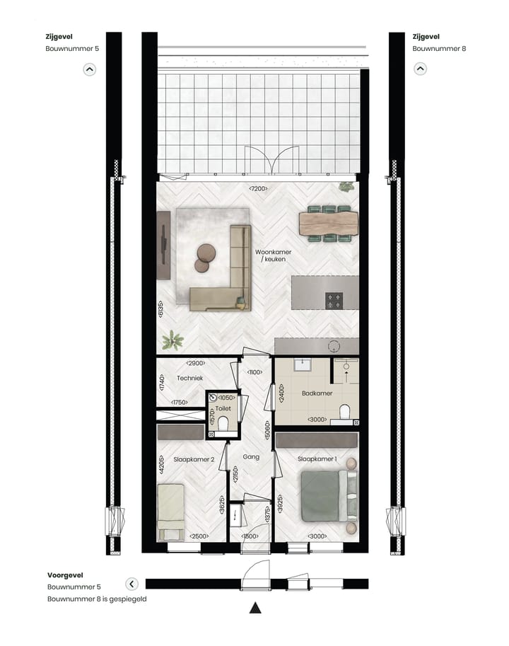 Foto 7 van Nieuw Tervoort Veste - Hoekappartement (Bouwnr. K.08)