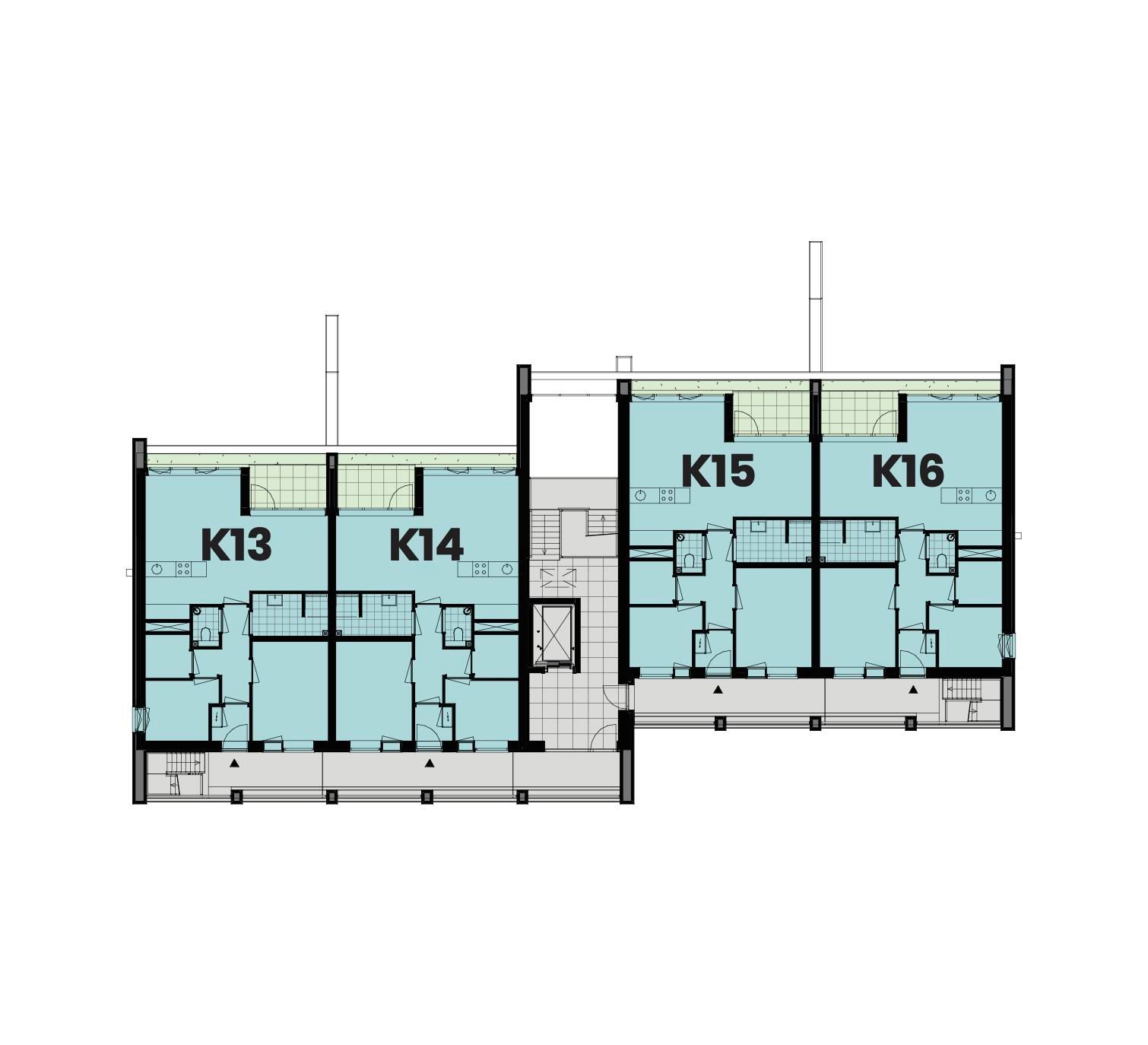 Foto 9 van Nieuw Tervoort Veste - Hoekappartement (Bouwnr. K.13)