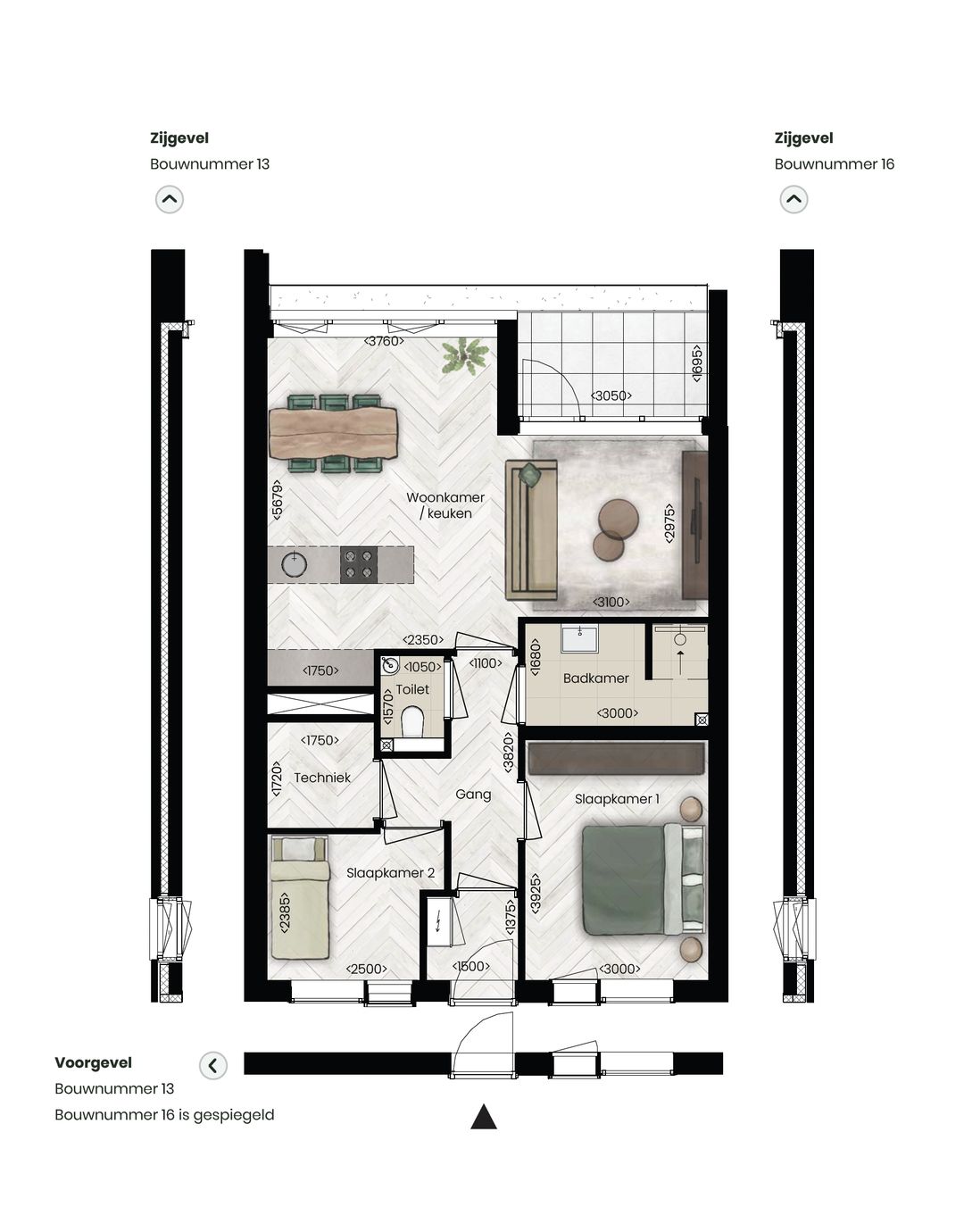 Foto 8 van Nieuw Tervoort Veste - Appartement (Bouwnr. K.15)