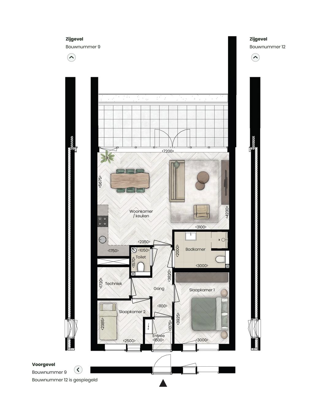 Foto 8 van Nieuw Tervoort Veste - Appartement (Bouwnr. K.11)