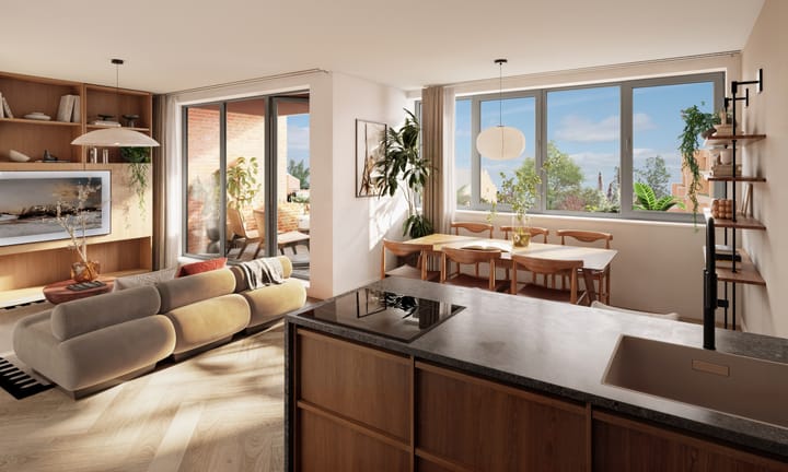 Foto 3 van Nieuw Tervoort Veste - Hoekappartement (Bouwnr. K.16)