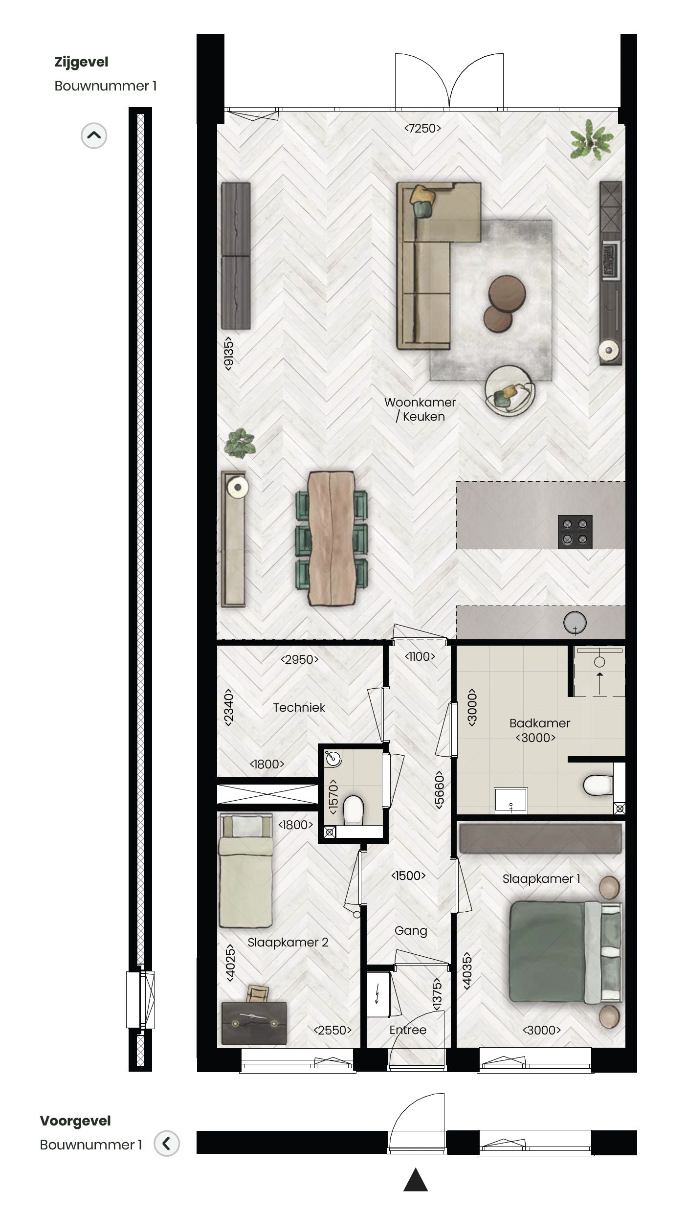 Foto 9 van Nieuw Tervoort Veste - Appartement (Bouwnr. L.05)