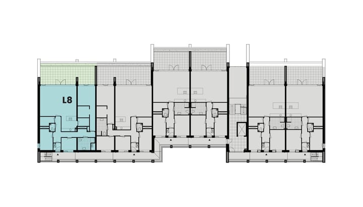 Foto 10 van Nieuw Tervoort Veste - Hoekappartement (Bouwnr. L.08)