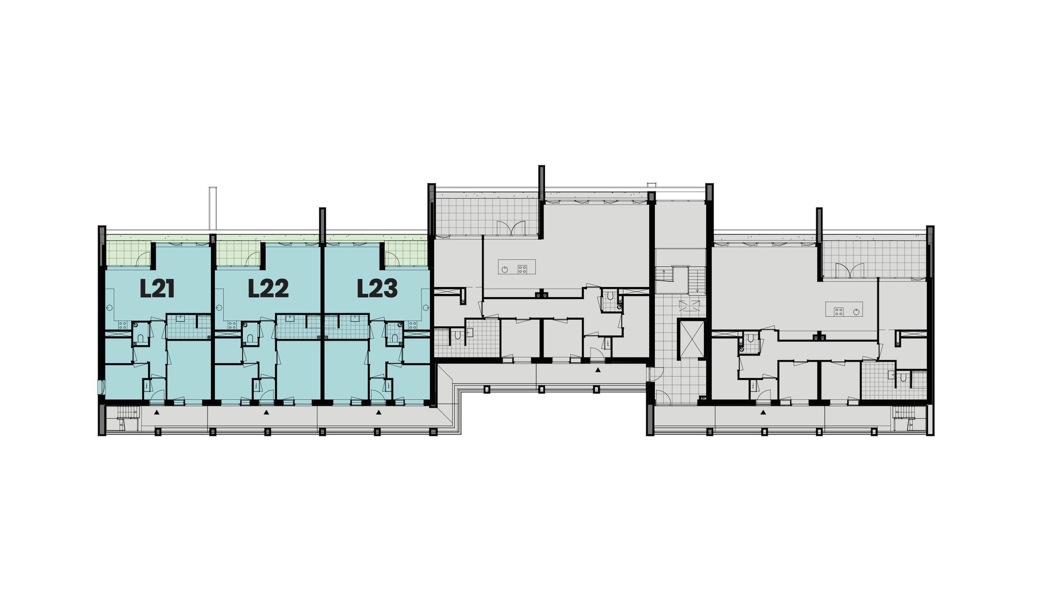 Foto 9 van Nieuw Tervoort Veste - Hoekappartement (Bouwnr. L.21)