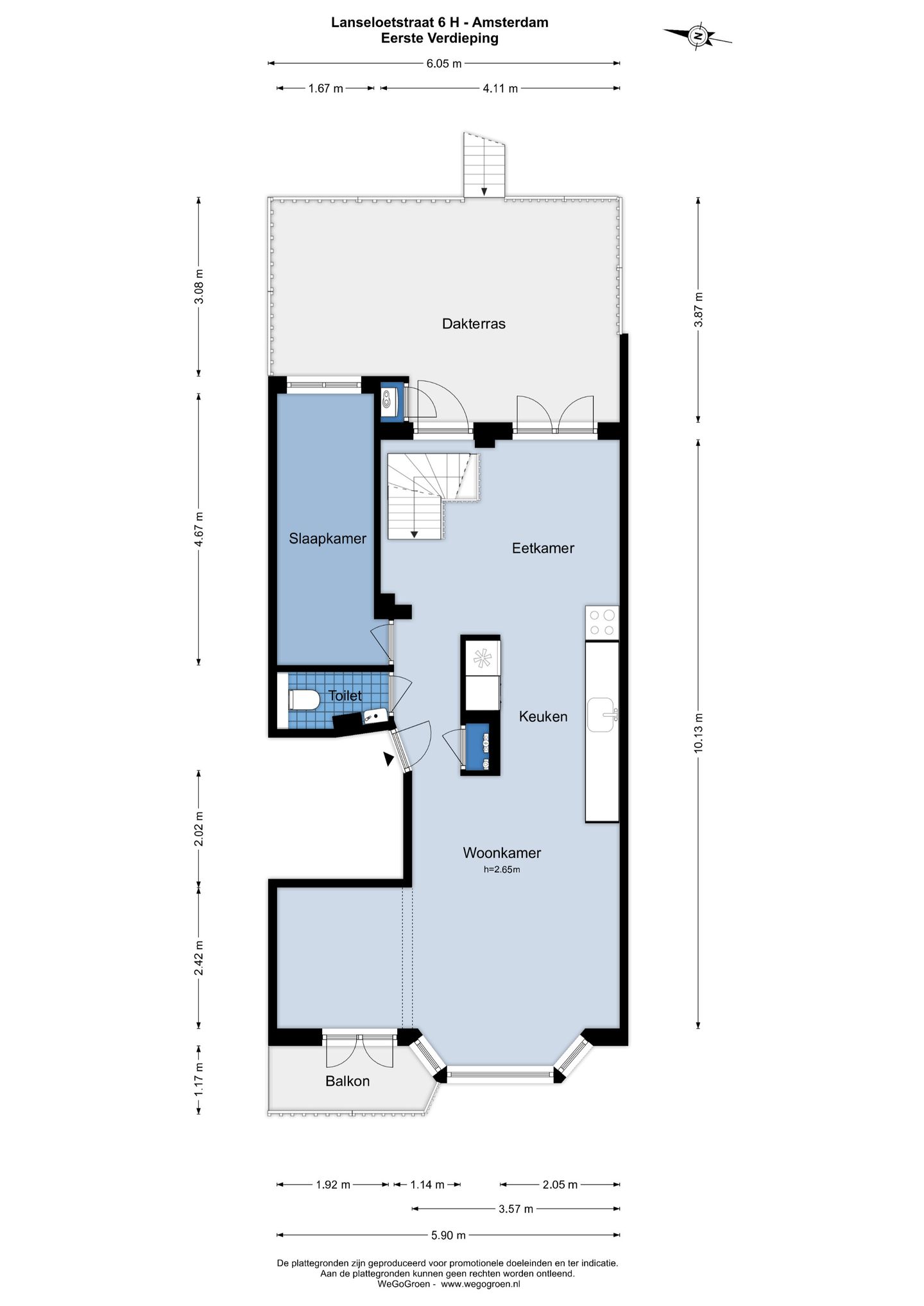 Foto 55 van Lanseloetstraat 6-H