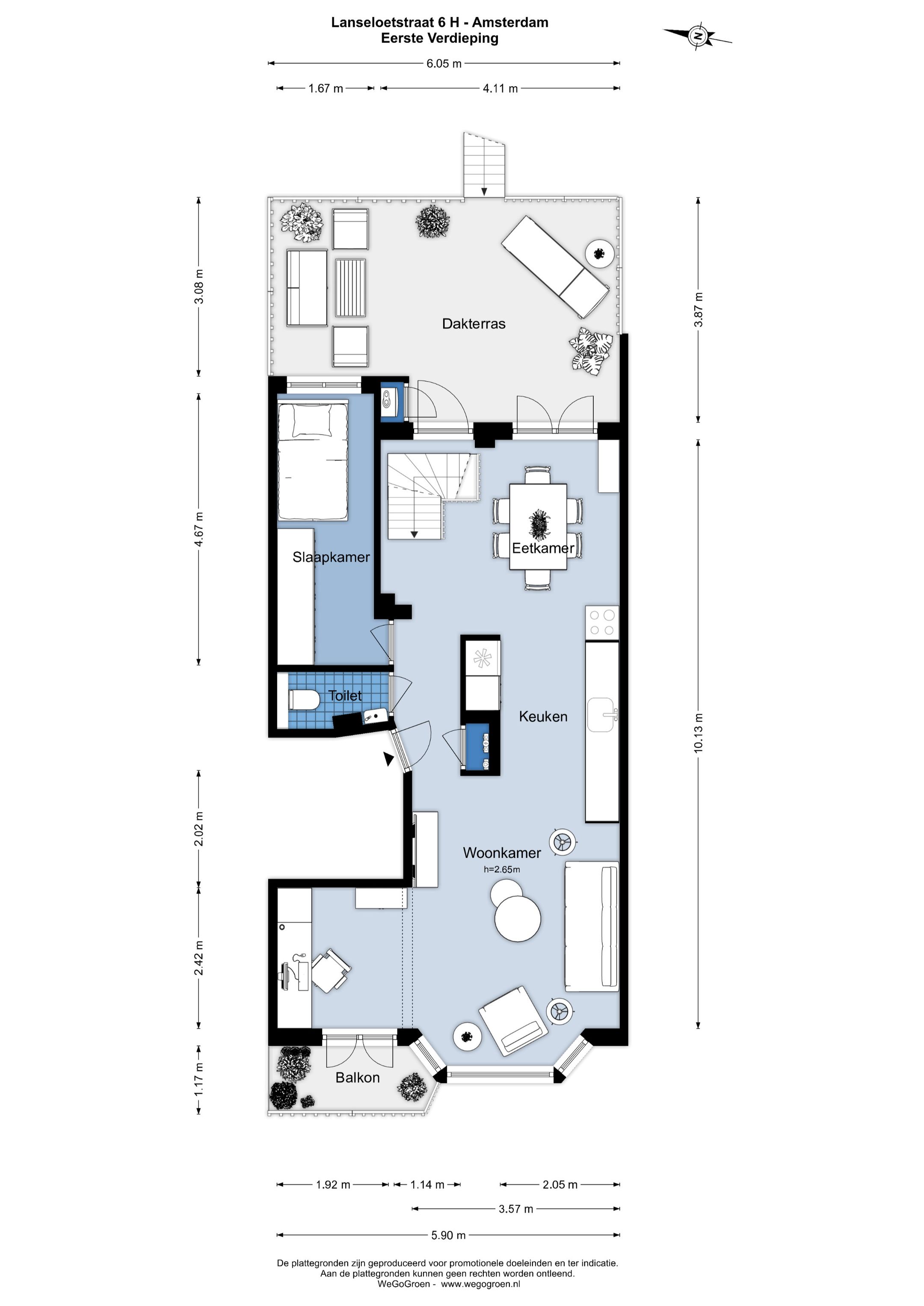 Foto 57 van Lanseloetstraat 6-H