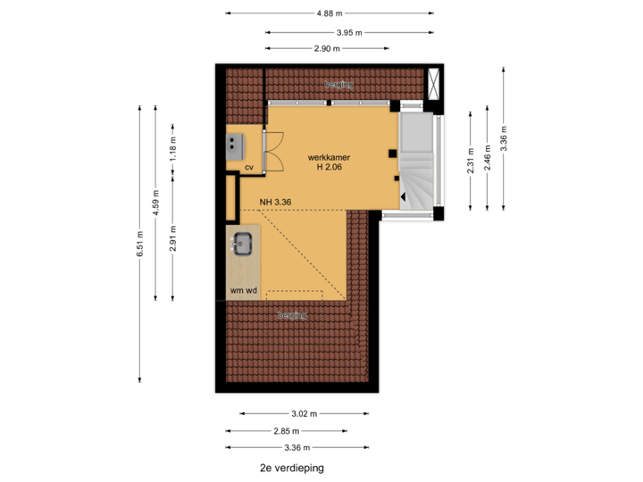 2e verdieping