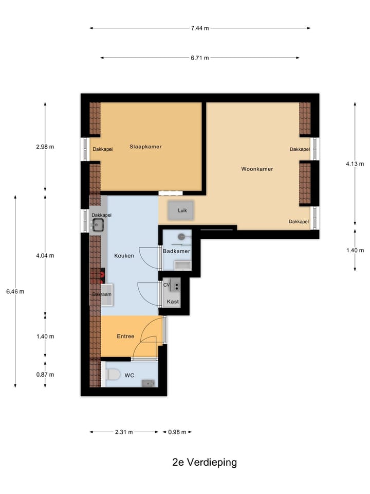 Foto 25 van Grotestraat 64-C
