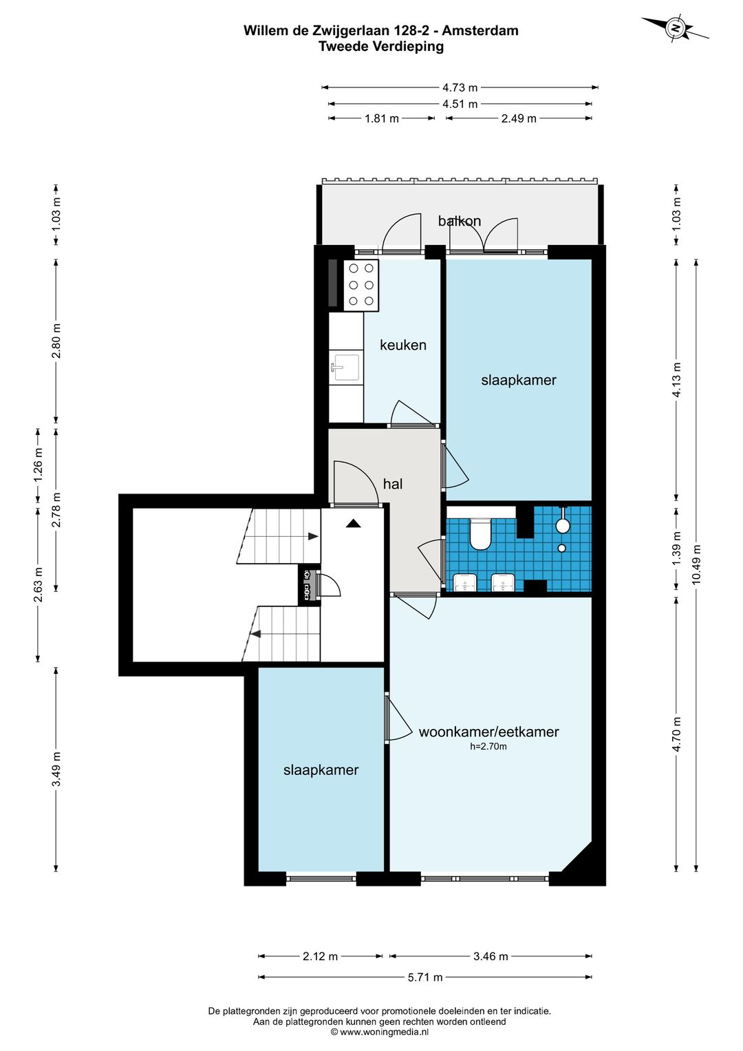 Foto 17 van Willem de Zwijgerlaan 128-2