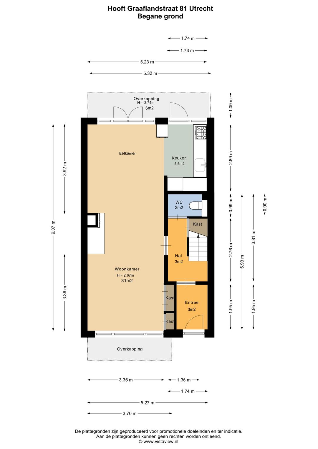 Foto 56 van Hooft Graaflandstraat 81