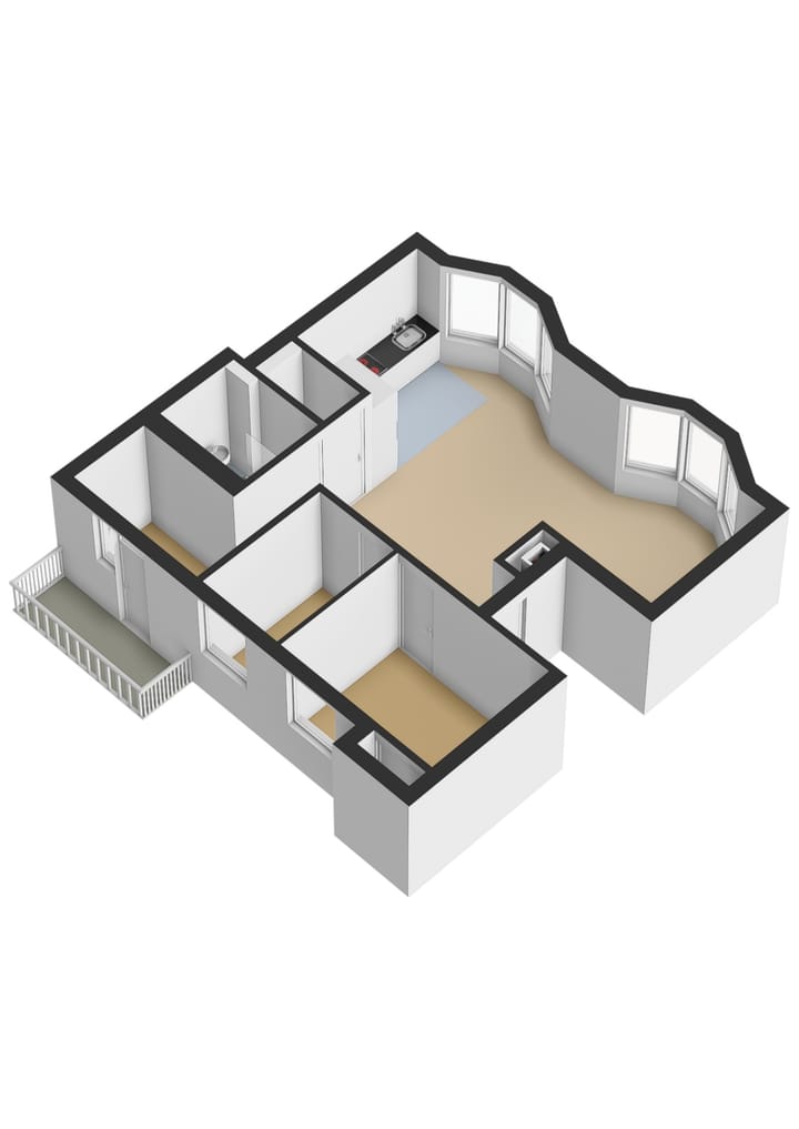 Foto 46 van Zwarte Paardenstraat 167-A