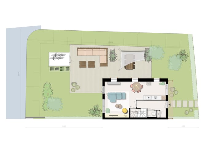 Foto 2 van De Boomstam (Bouwnr. 150.3.8)