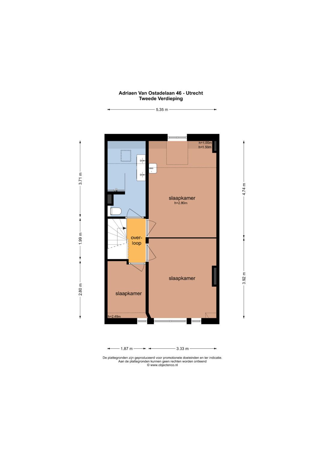 Foto 50 van Adriaen van Ostadelaan 46