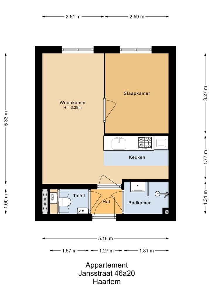 Foto 25 van Jansstraat 46-A20