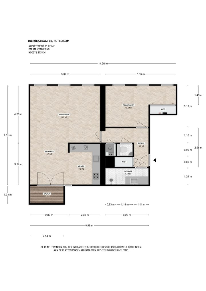 Foto 30 van Tolhuisstraat 6-B