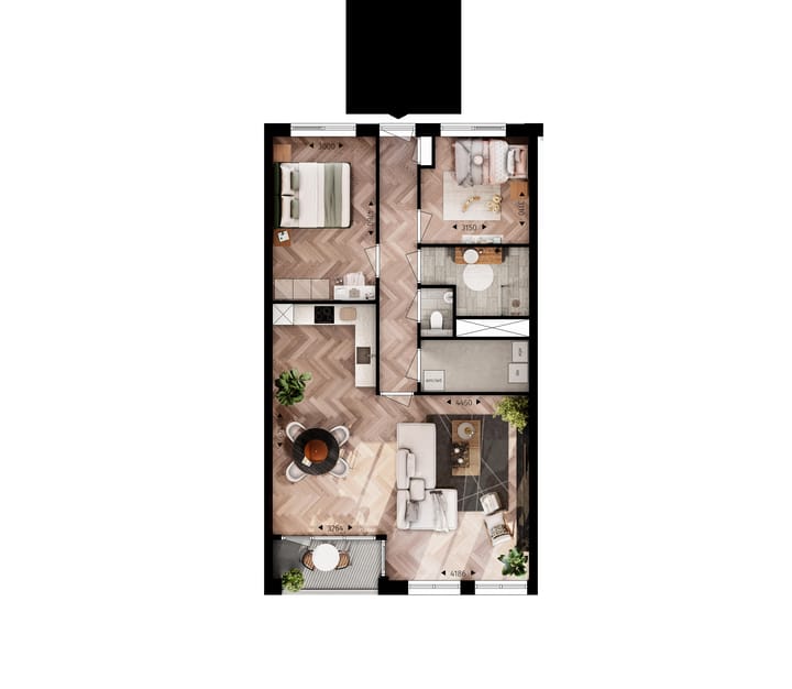 Photo 2 of Dr. Huber Noodthof - Appartementen (Bouwnr. 8 type G)