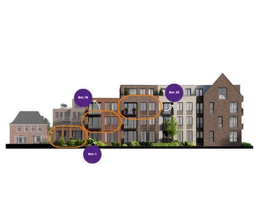 Foto 2 van Dr. Huber Noodthof - Appartementen (Bouwnr. 16 type B)