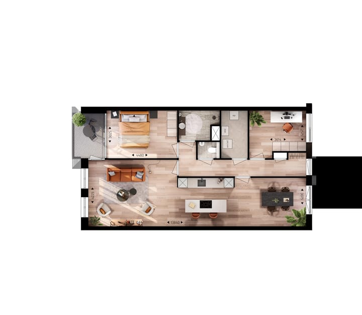 Photo 4 of Dr. Huber Noodthof - Appartementen (Bouwnr. 16 type B)