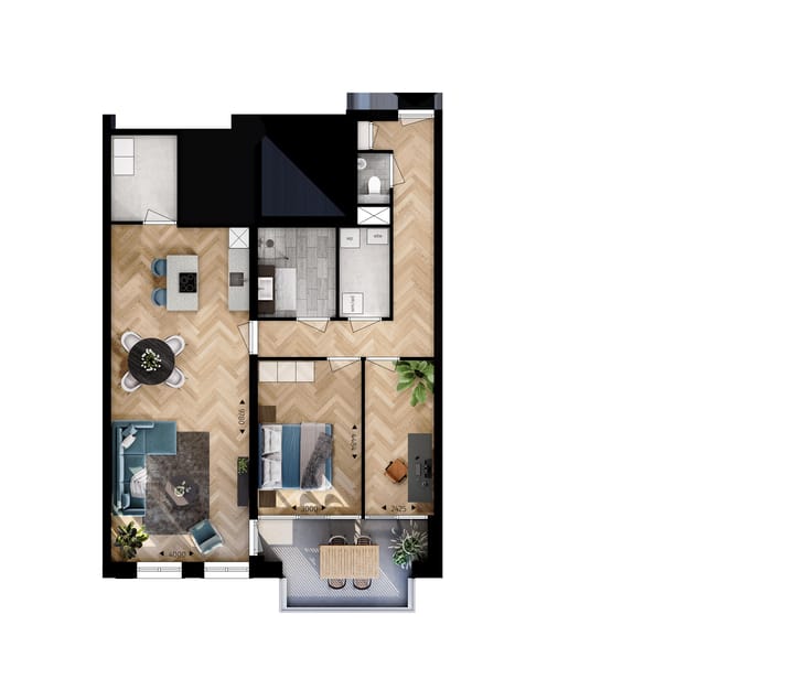 Photo 2 of Dr. Huber Noodthof - Appartementen (Bouwnr. 23 type L)