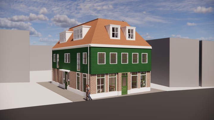 Foto van Appartement - Gezamenlijke tuin Portiekflat