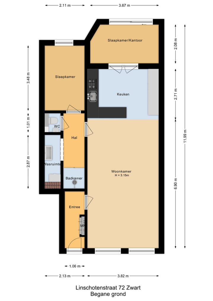 Foto 23 van Linschotenstraat 72-ZW