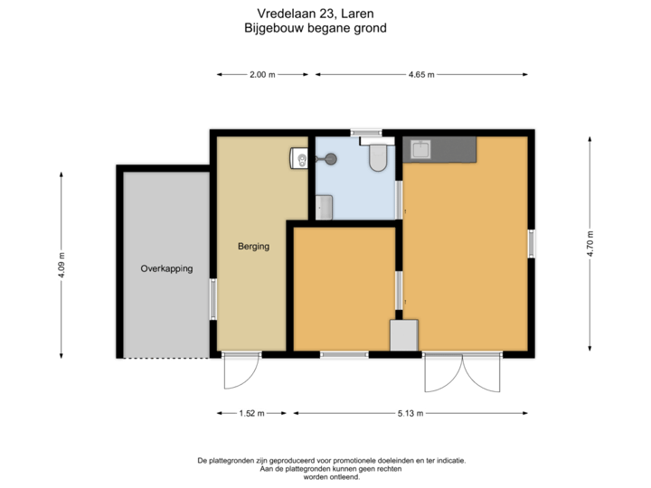 Bijgebouw begane grond