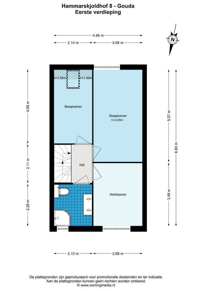 Foto 29 van Hammarskjöldhof 8