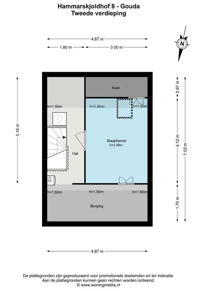 Foto 30 van Hammarskjöldhof 8