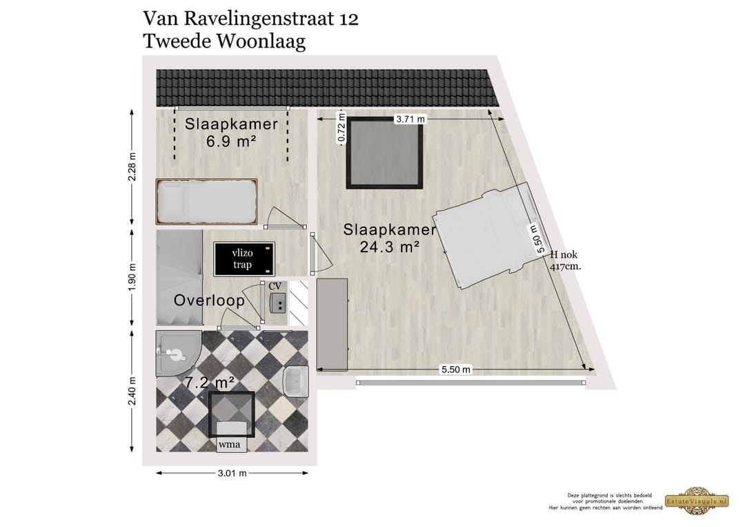 Foto 46 van Van Ravelingenstraat 12