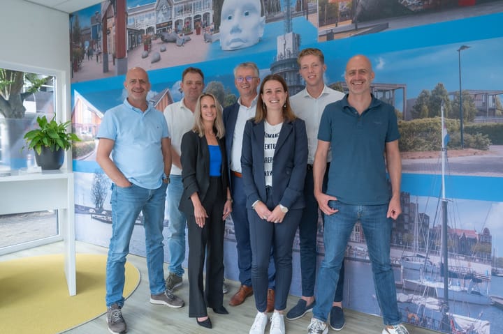 Een promotiefoto voor op kantoor