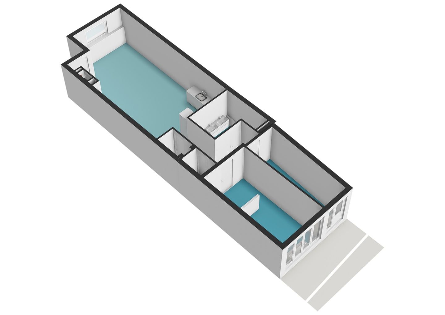 Foto 34 van Saxenburgerdwarsstraat 7-O