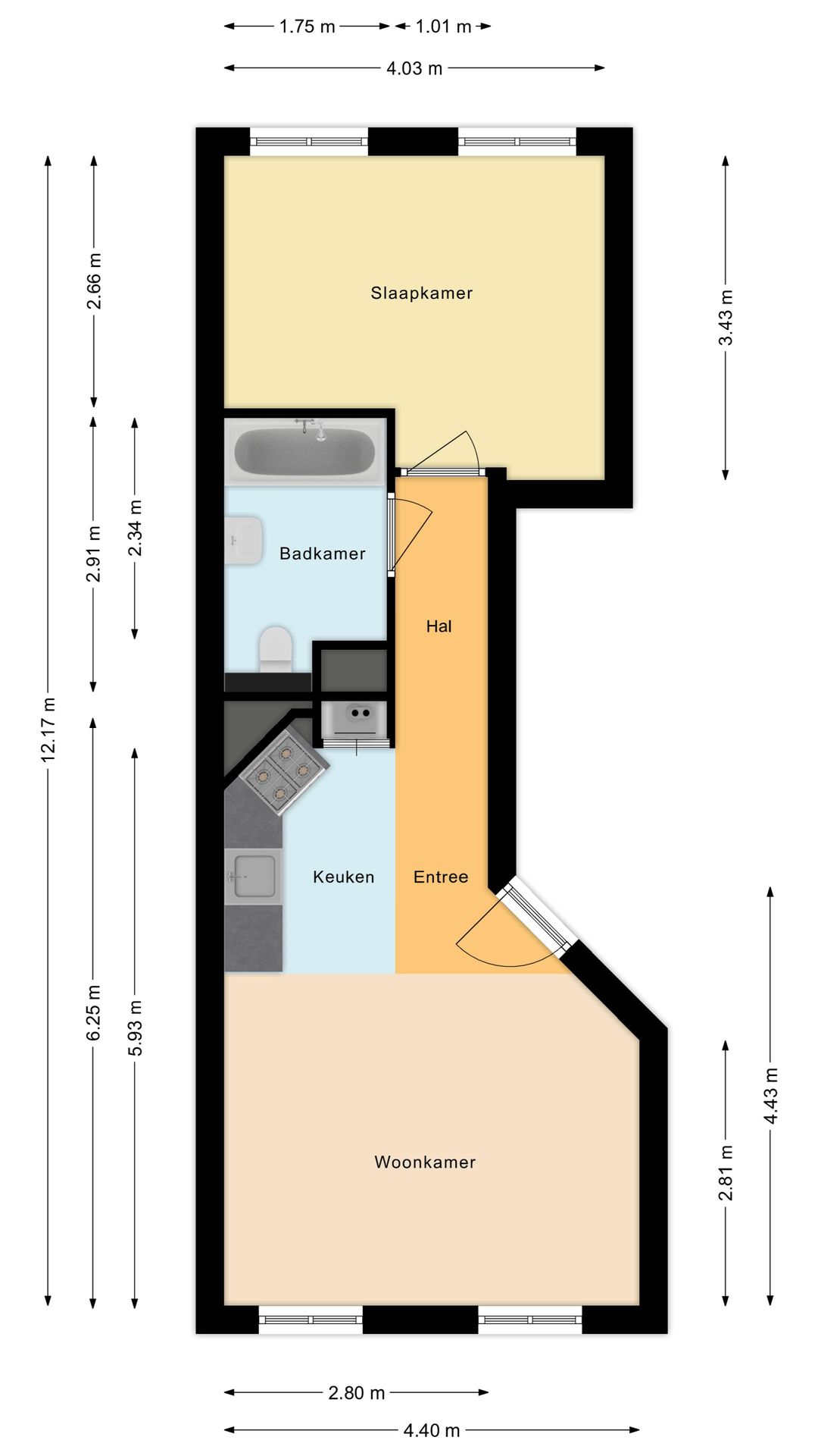 Foto 16 van Minderbroedersstraat 11-C