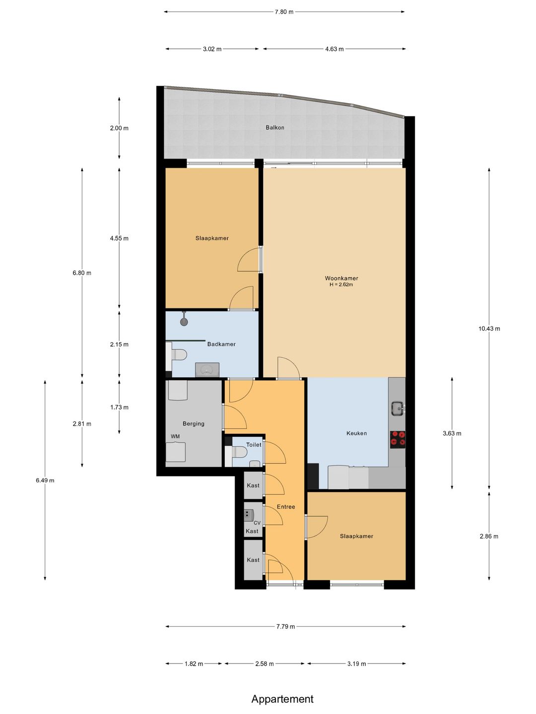 Foto 28 van Kennedylaan 2-05