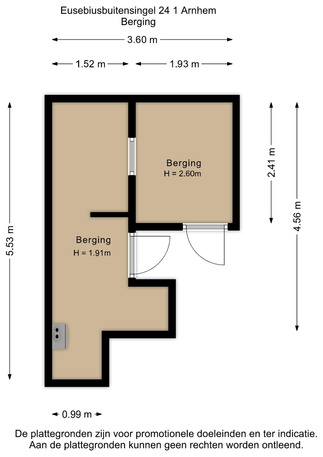 Foto 36 van Eusebiusbuitensingel 24-1