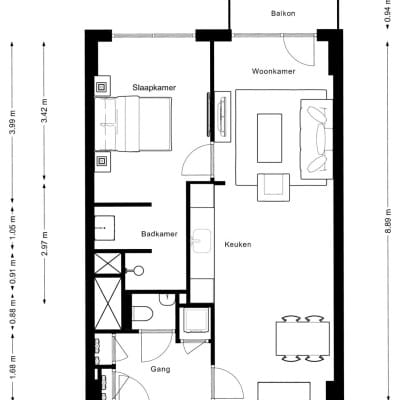 Foto 4 van Goudsesingel 2-B