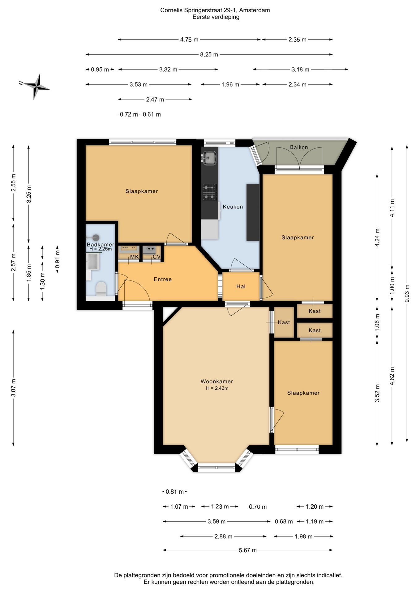 Foto 36 van Cornelis Springerstraat 29-1