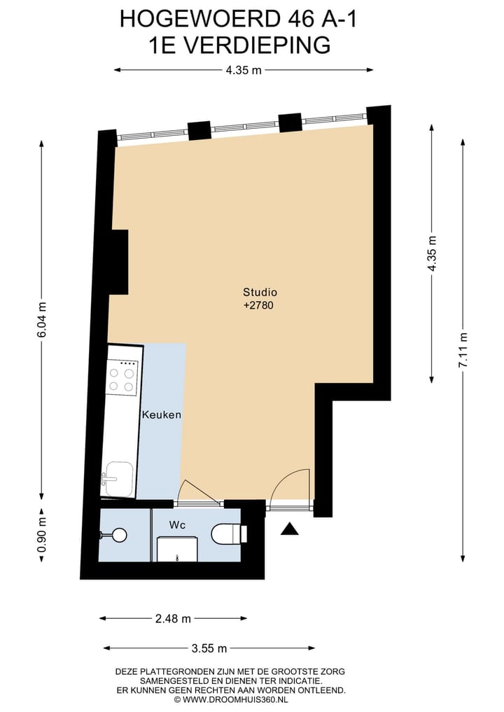 Foto 20 van Hogewoerd 46-A1