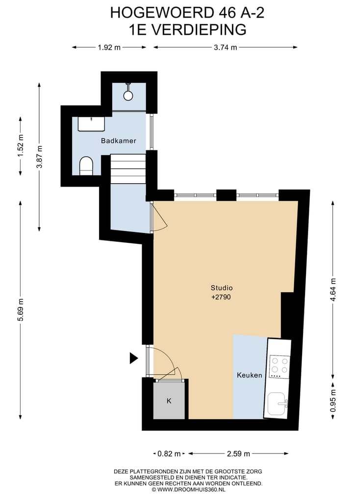 Foto 15 van Hogewoerd 46-A2