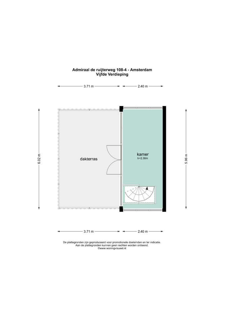 Foto 38 van Admiraal De Ruijterweg 108-4