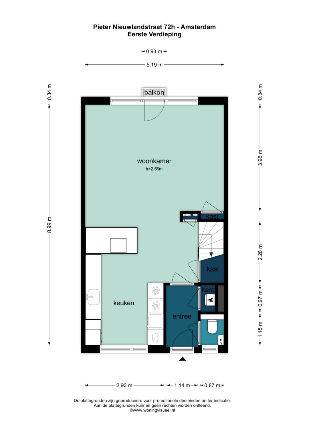 Foto 35 van Pieter Nieuwlandstraat 72-H