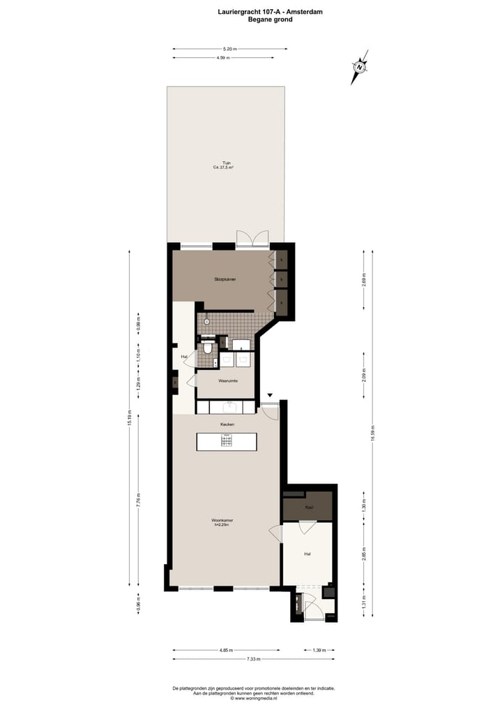 Foto 22 van Lauriergracht 107-A