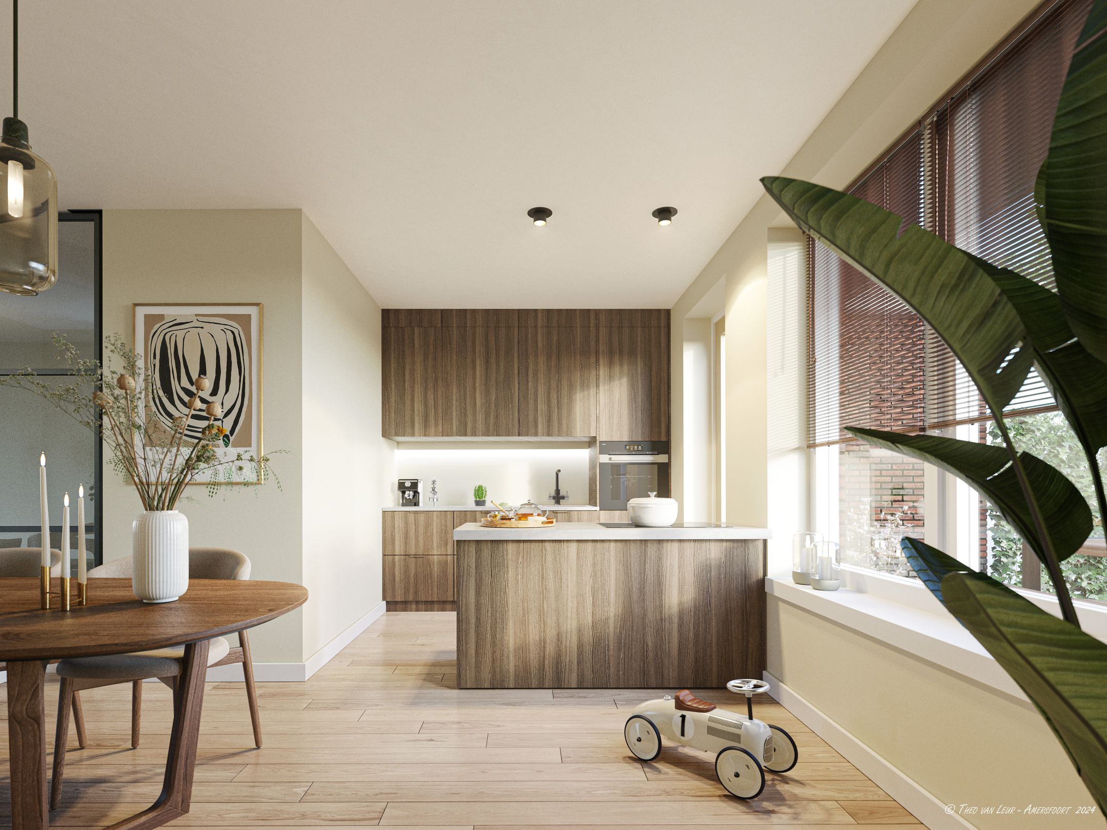 Foto 3 van 2 onder 1 kapwoning (Bouwnr. 35)