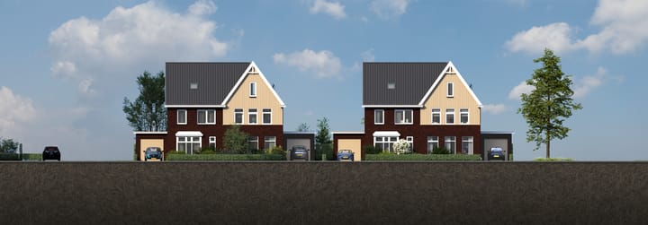 Foto 5 van 2 onder 1 kapwoning (Bouwnr. 35)