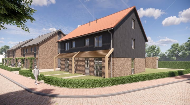 Foto 1 van Twee-onder-een-kapwoning (Bouwnr. 1)