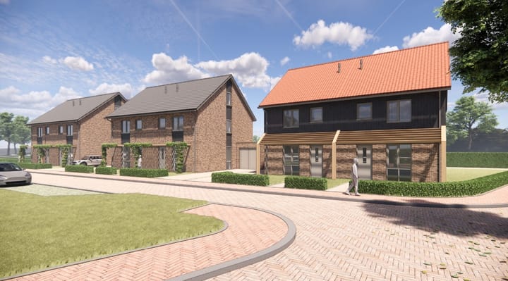 Foto 2 van Twee-onder-een-kapwoning (Bouwnr. 3)