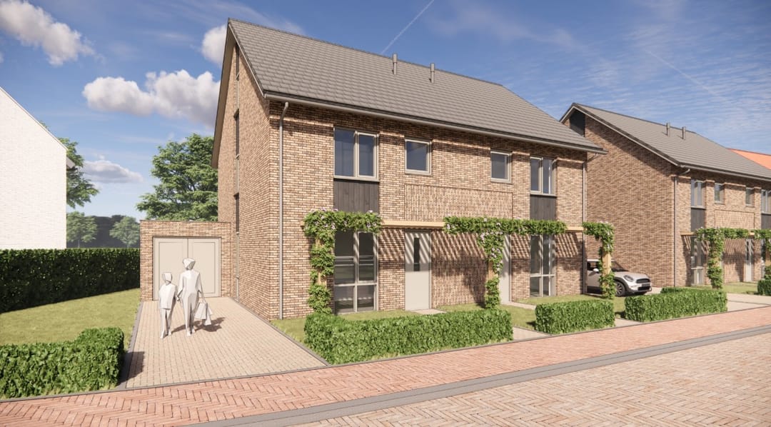 Foto 2 van Twee-onder-een-kapwoning (Bouwnr. 4)